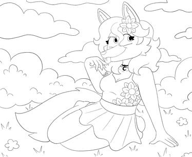 Flower Dog